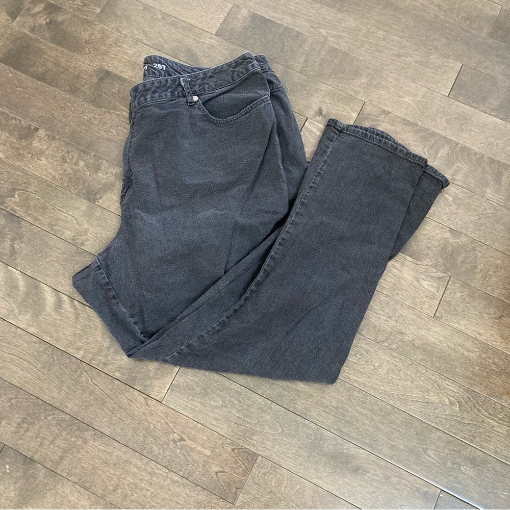 Avenue Size 26T (Tall) Black Skinny Jeans Inseam 31